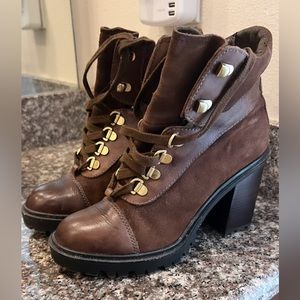 Guess heel boots size 9